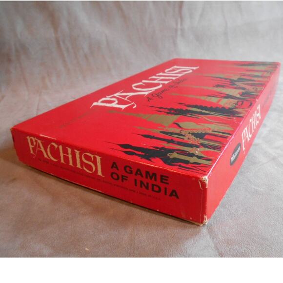 Vintage 1969 Whitman Pachisi: A Game of India #4728 No Shaker Cup - Picture 7 of 9